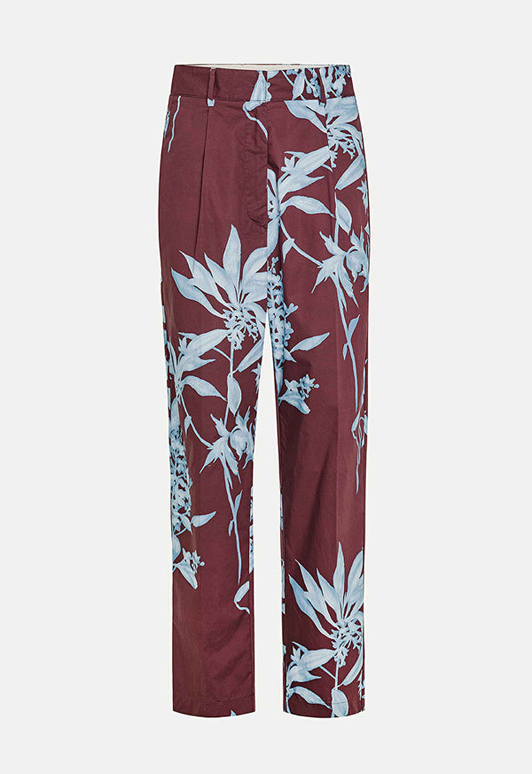popline high-waisted trouser